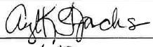 Angie Jackson signature